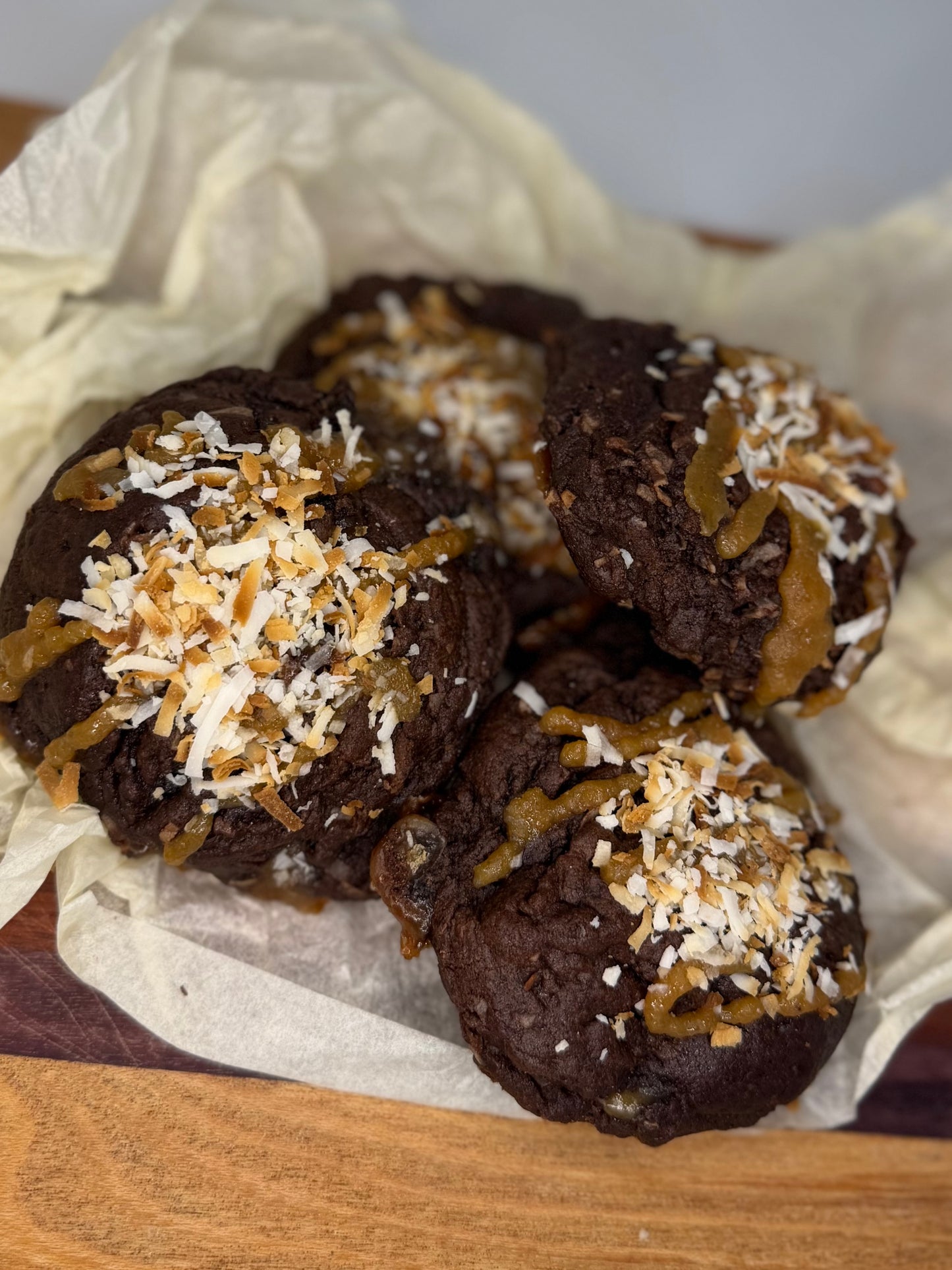 Chocolate Caramel Coconut